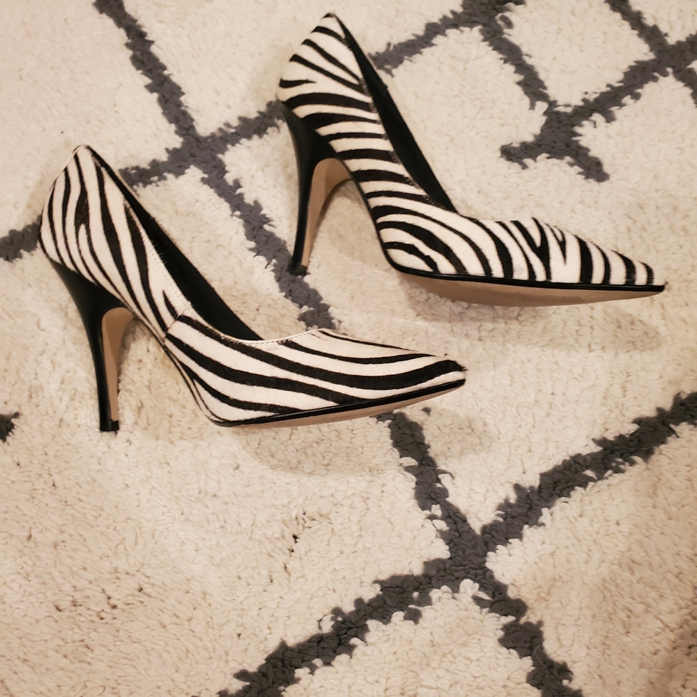 Steve Madden Zebra Heels